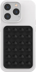 Silicone Phone Sticky Grip, Suction Phone Case Mount for iPhone and Android, Hands-Free Sticky Cell Phone Grip, Mobile Fidget Mirror Holder for Selfies and Videos