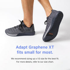 Flux Adapt Graphene XT Barefoot Shoes – Zero Drop Wide Toe Box Cross Trainers for Men & Women | Graphene Grip, Ballistic Mesh Upper | Gym, HIIT, Lifting & Crossfit Minimalist Sneakers Black