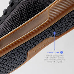 FLUX FOOTWEAR Adapt Knit Trainer – Wide Toe Box Shoe with Earth-Link Grounding, Zero-Drop Sole, Breathable Knit Upper & Machine Washable – Perfect for Daily Wear & Light Training