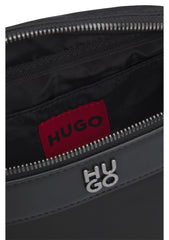 Twill belt bag with stacked-logo hardware