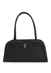 Ariell bowling bag in leather with Double B monogram