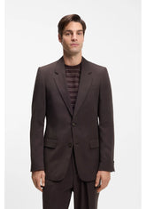Relaxed-fit suit jacket in twill