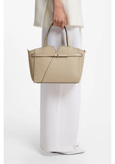 BOSS Revers small leather tote bag with belt detail