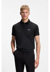 Active polo shirt with moisture management