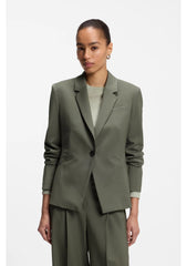 Slim-fit blazer in Italian virgin wool