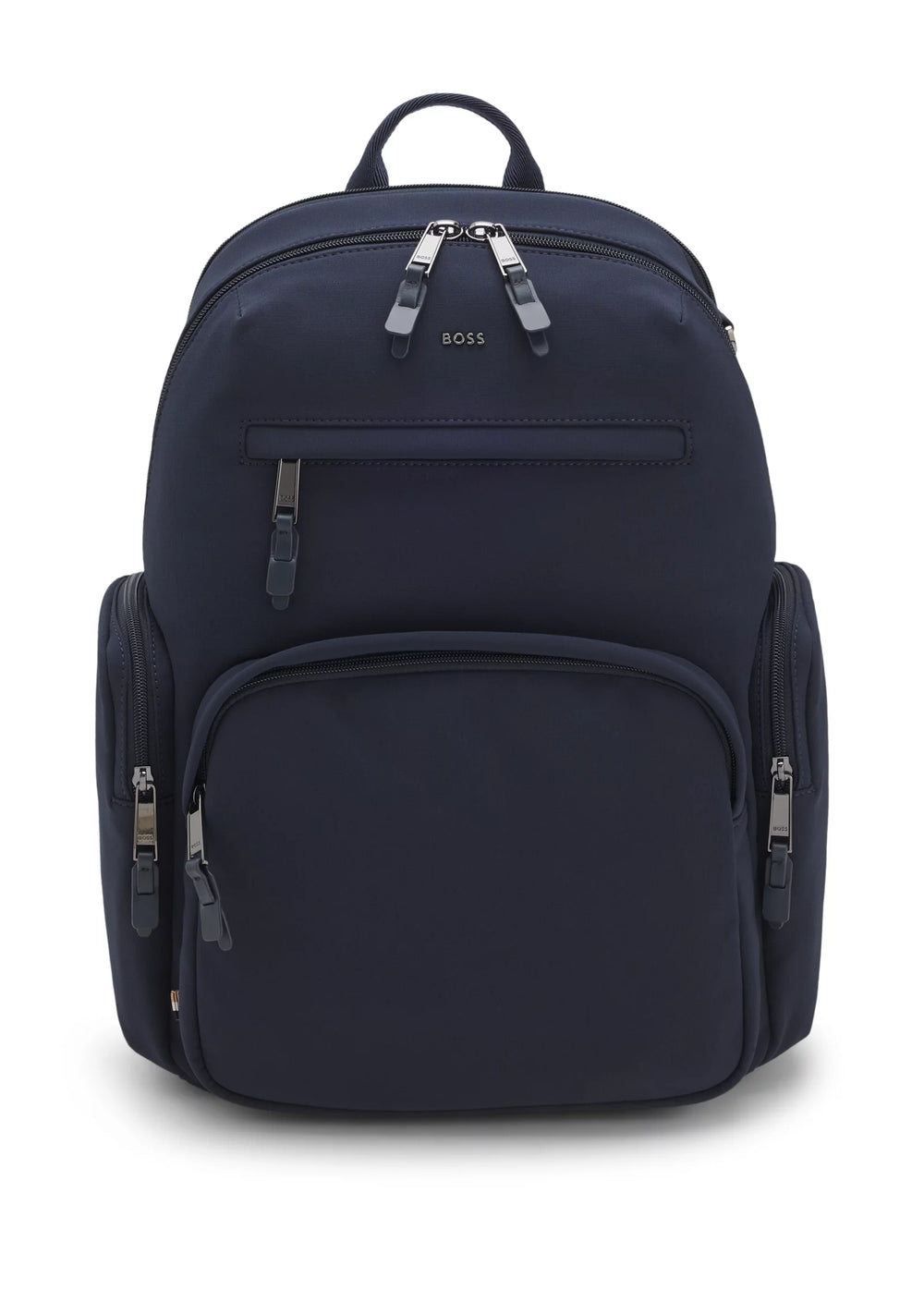 Water-repellent backpack with multiple pockets