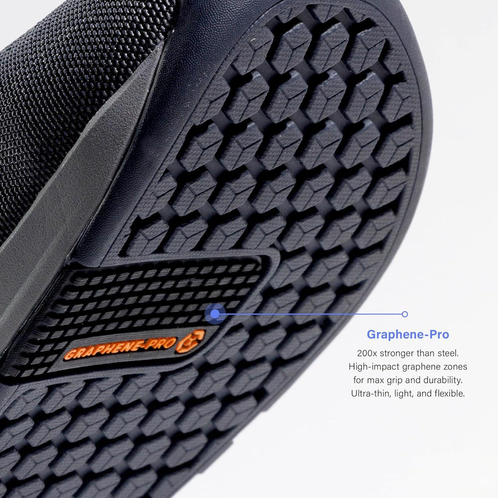 Flux Adapt Graphene XT Barefoot Shoes – Zero Drop Wide Toe Box Cross Trainers for Men & Women | Graphene Grip, Ballistic Mesh Upper | Gym, HIIT, Lifting & Crossfit Minimalist Sneakers Black