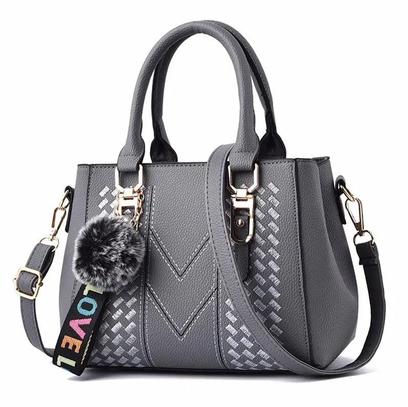 Chic Embroidery Handbag