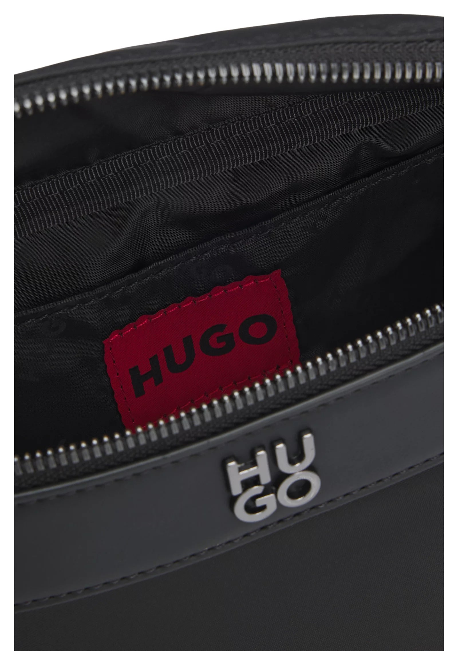 Twill belt bag with stacked-logo hardware