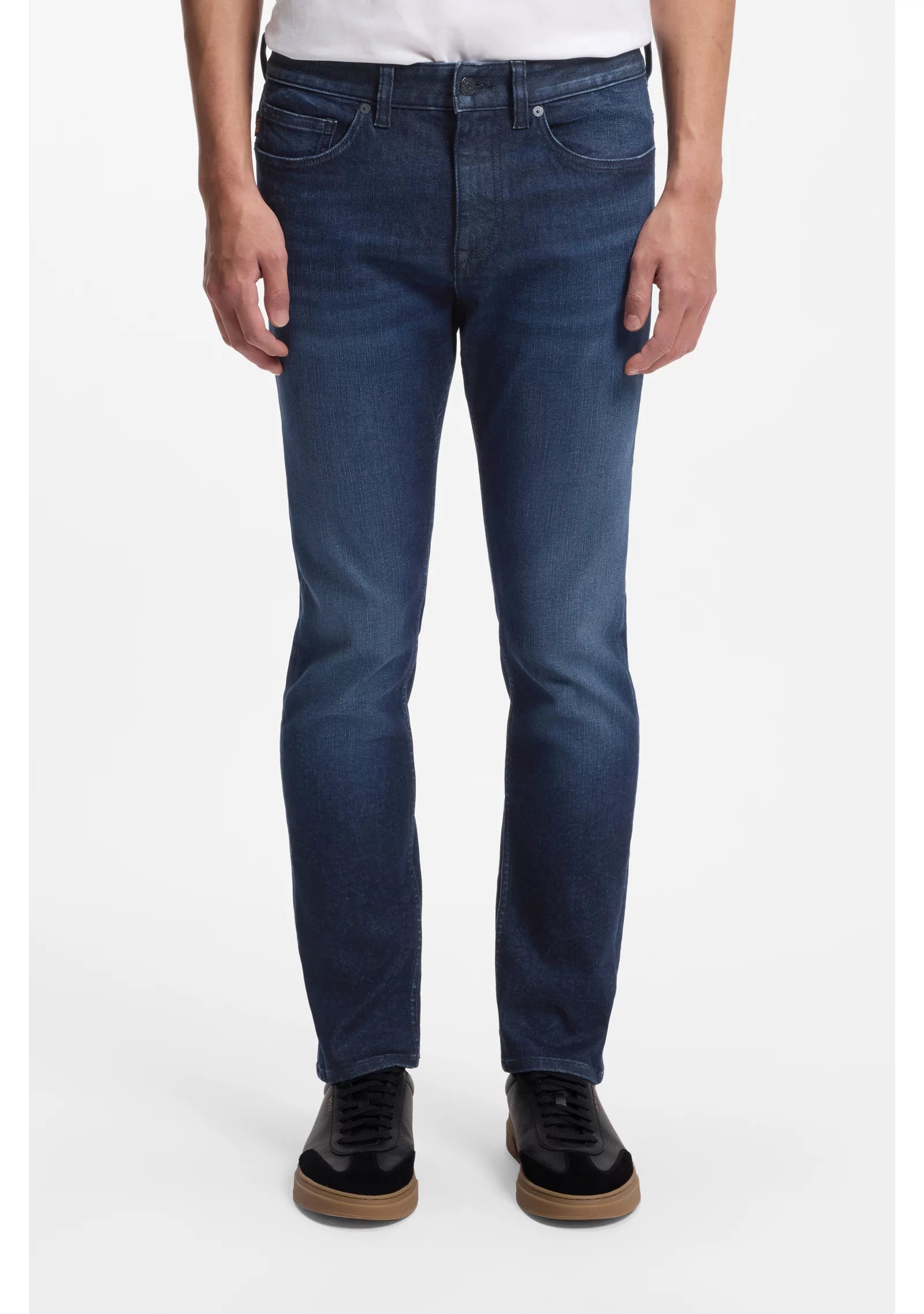 Delaware slim-fit jeans in blue stretch denim