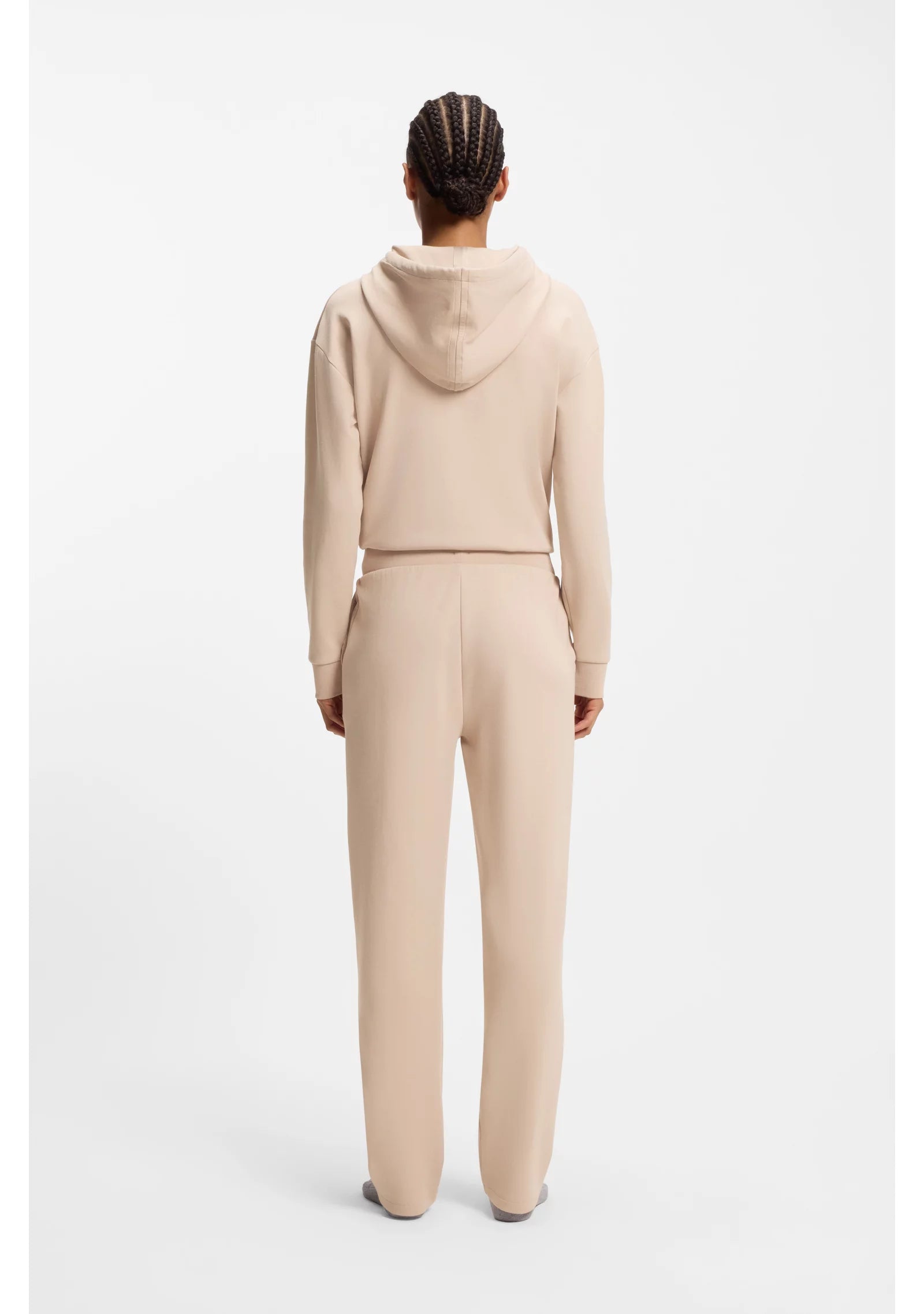 Cotton-blend tracksuit bottoms with Double B monogram