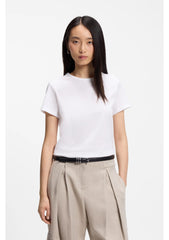 Cotton-jersey slim-fit T-shirt with Double B monogram