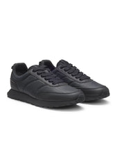 Low-top trainers with monogrammed uppers