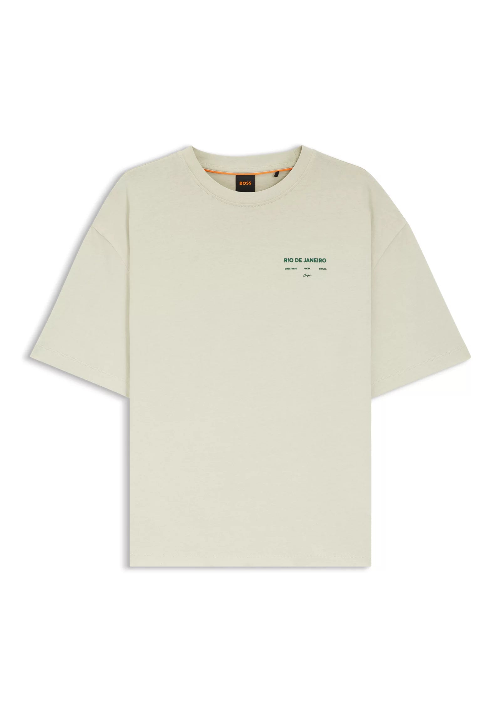Cotton-jersey T-shirt with printed artwork