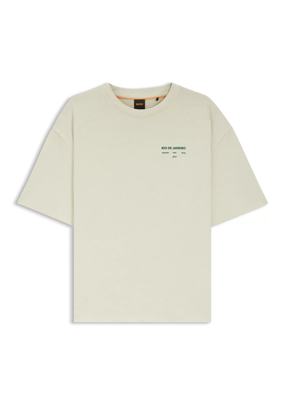 Cotton-jersey T-shirt with printed artwork