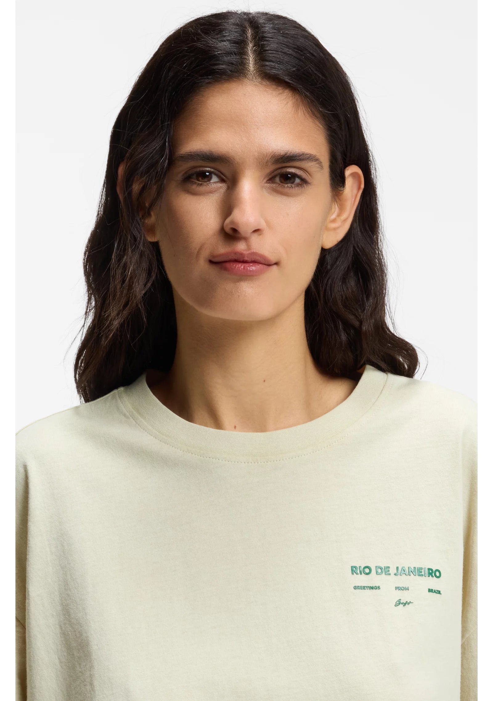 Cotton-jersey T-shirt with printed artwork