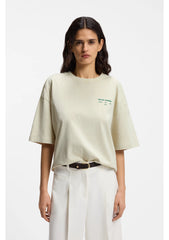 Cotton-jersey T-shirt with printed artwork