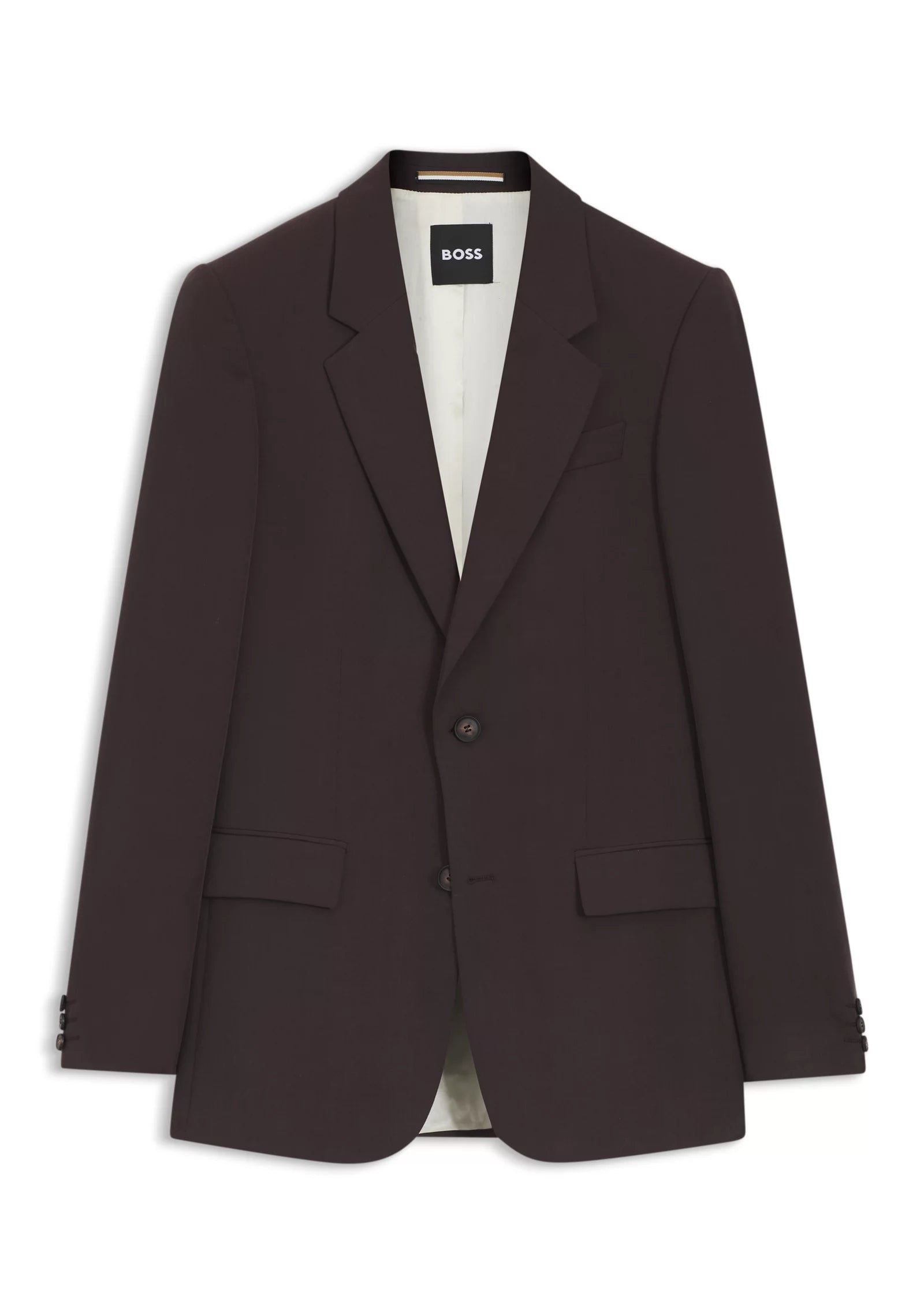 Relaxed-fit suit jacket in twill