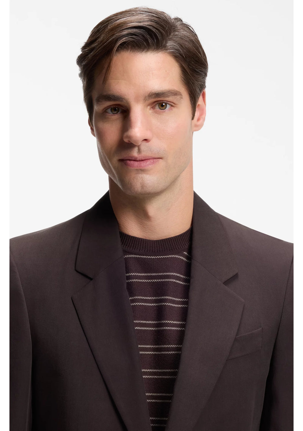 Relaxed-fit suit jacket in twill