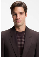 Relaxed-fit suit jacket in twill