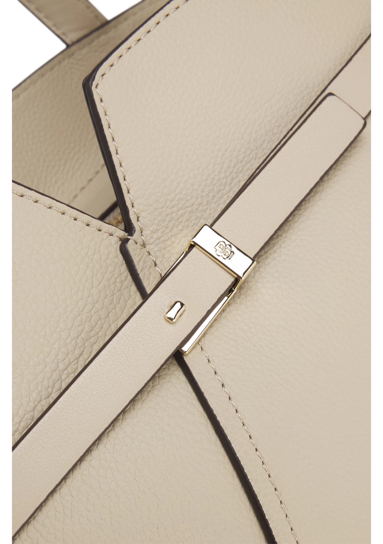 BOSS Revers small leather tote bag with belt detail