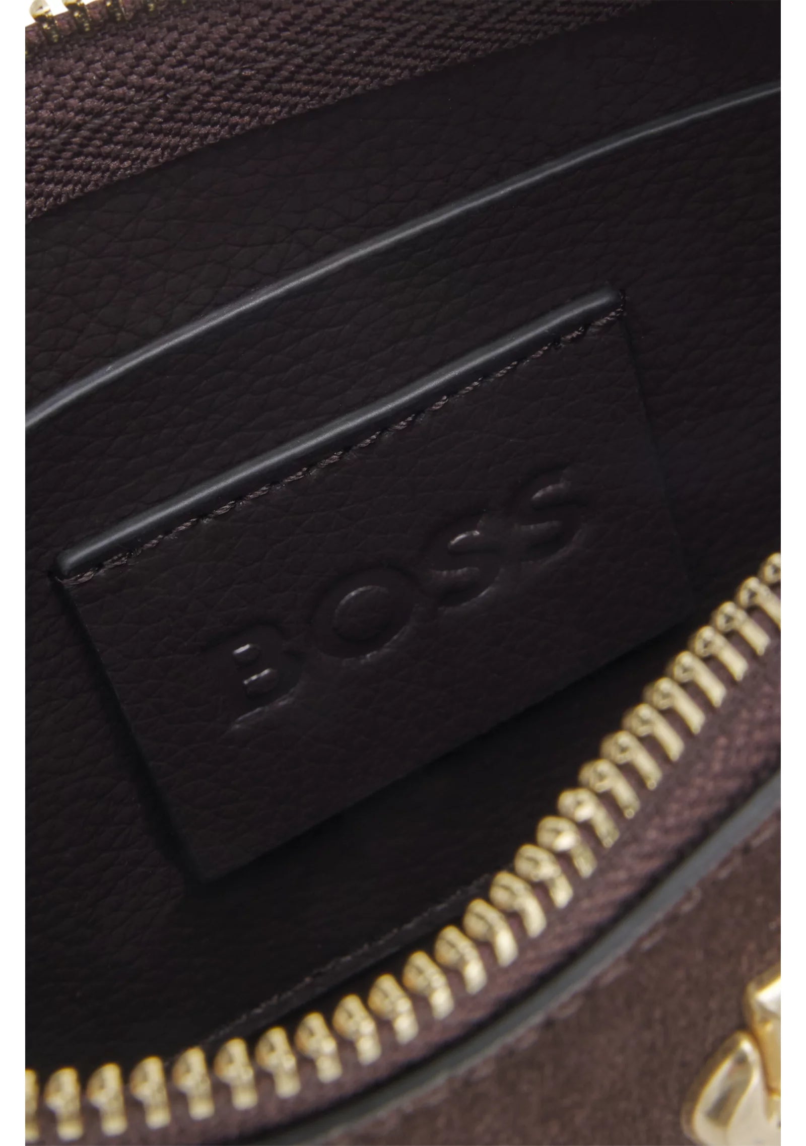 Suede shoulder bag with metallic Double B monogram