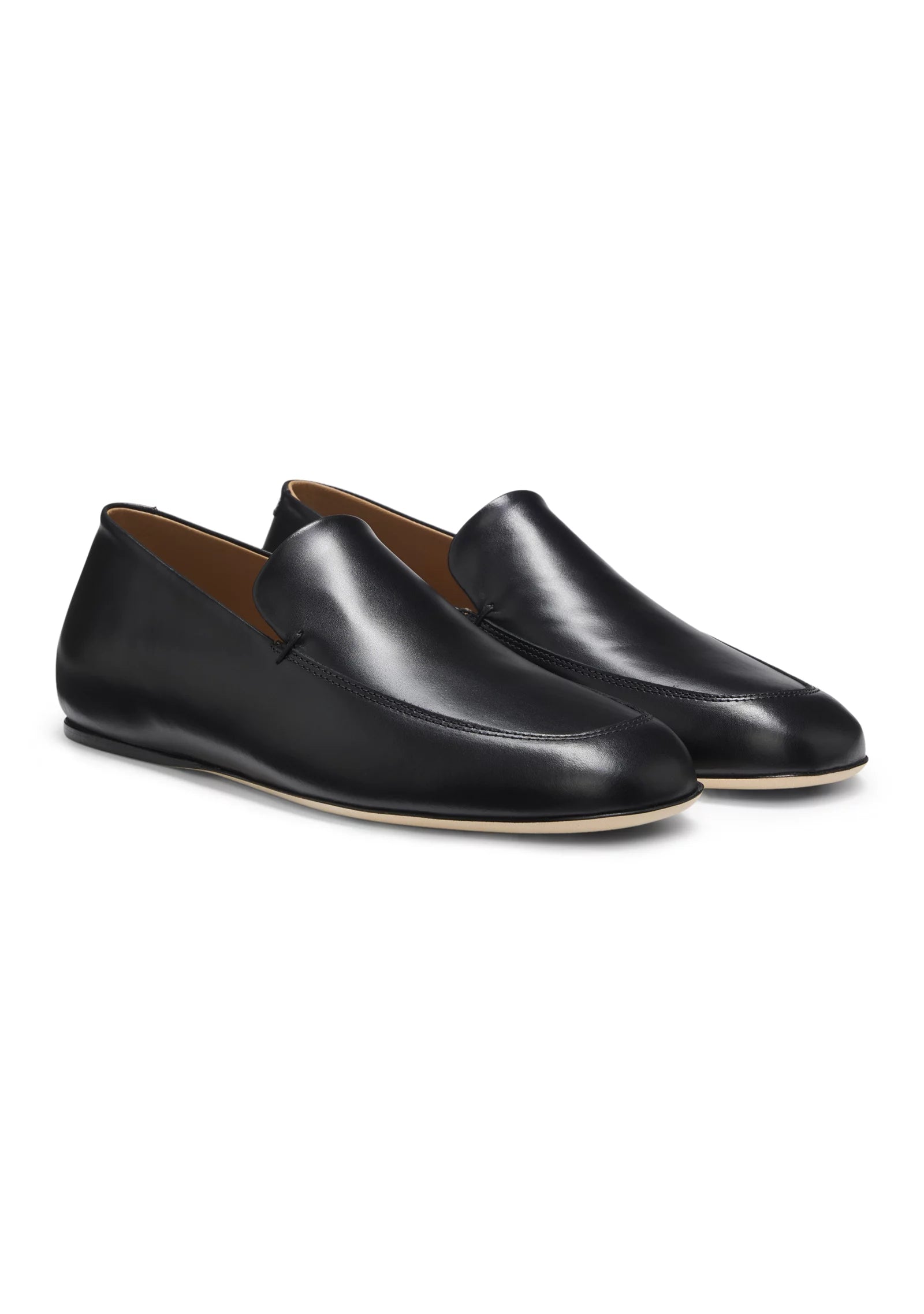 Leather loafers made in Portugal