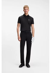 Active polo shirt with moisture management