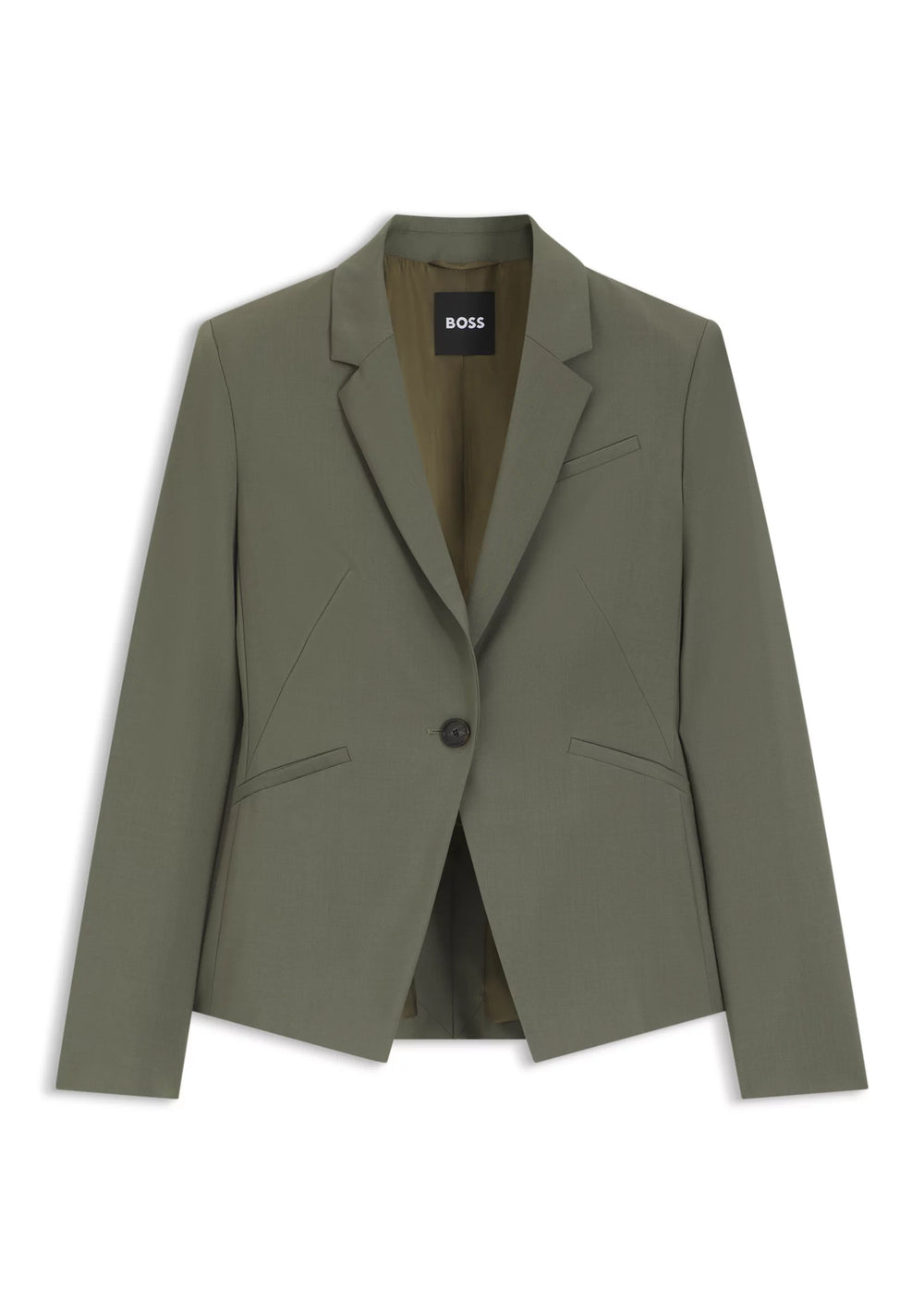 Slim-fit blazer in Italian virgin wool