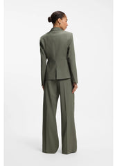 Slim-fit blazer in Italian virgin wool
