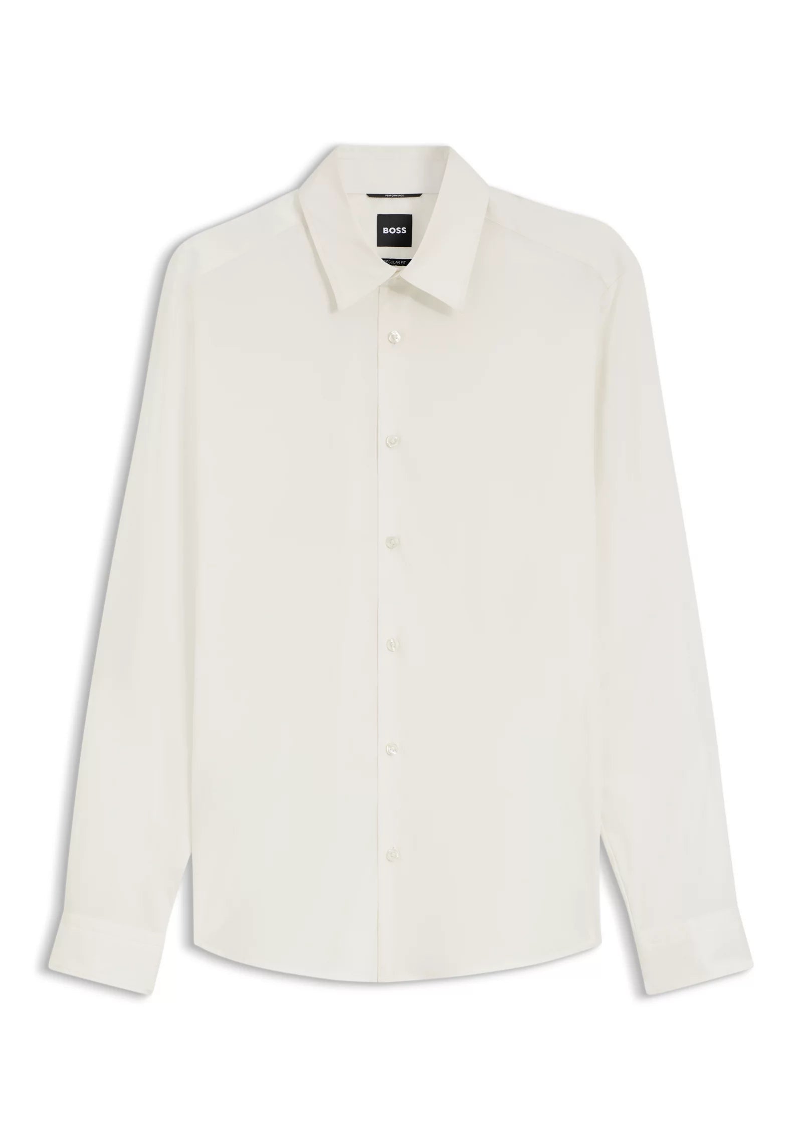 Performance regular-fit shirt with micro pattern