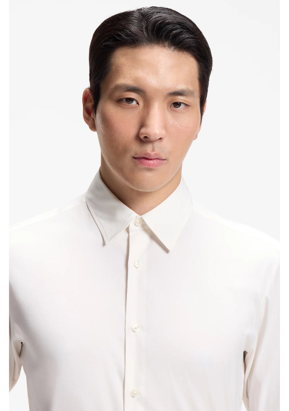 Performance regular-fit shirt with micro pattern