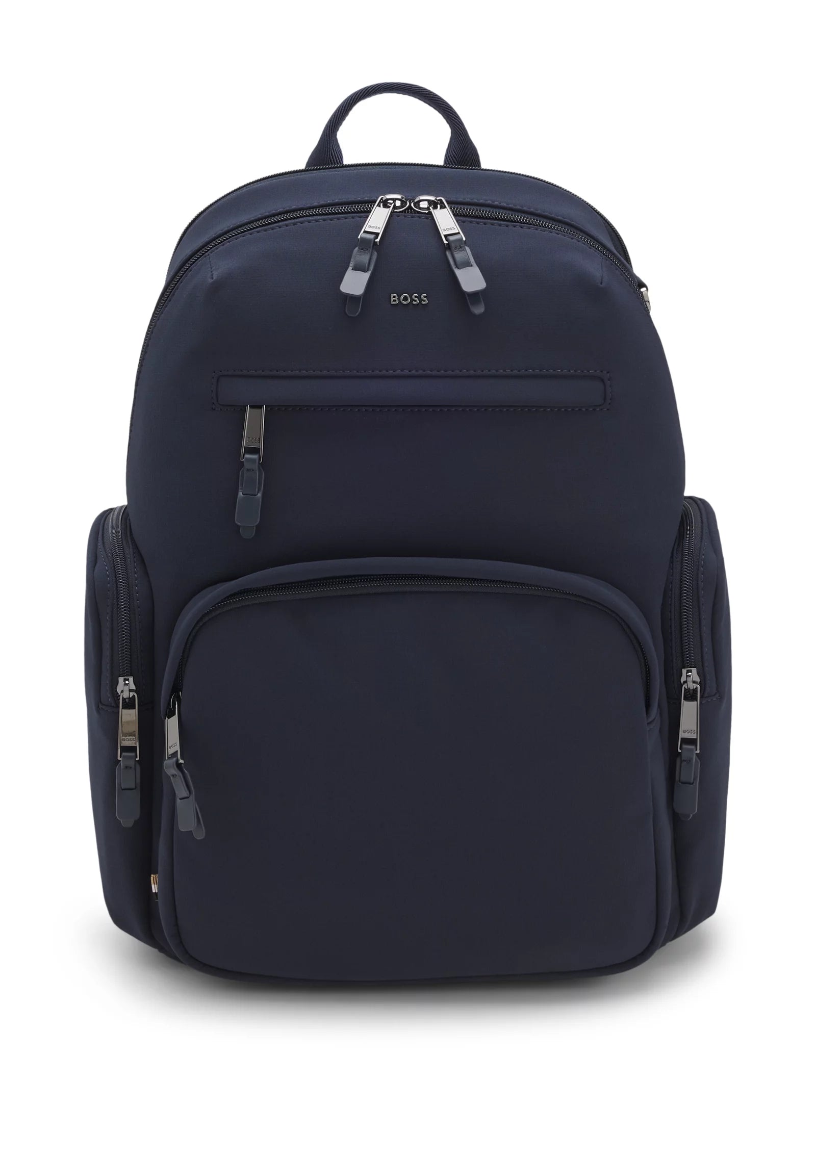 Water-repellent backpack with multiple pockets
