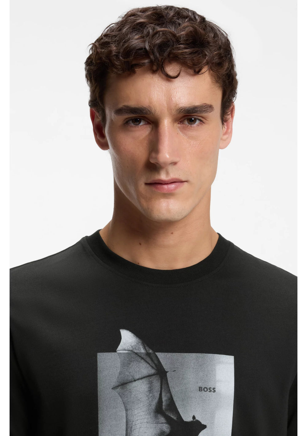 Cotton-jersey T-shirt with graphic artwork
